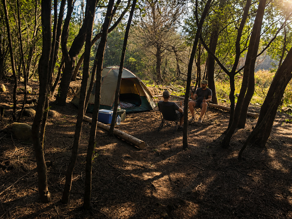 Camp 3 • Dancing Wind - riverside camping
