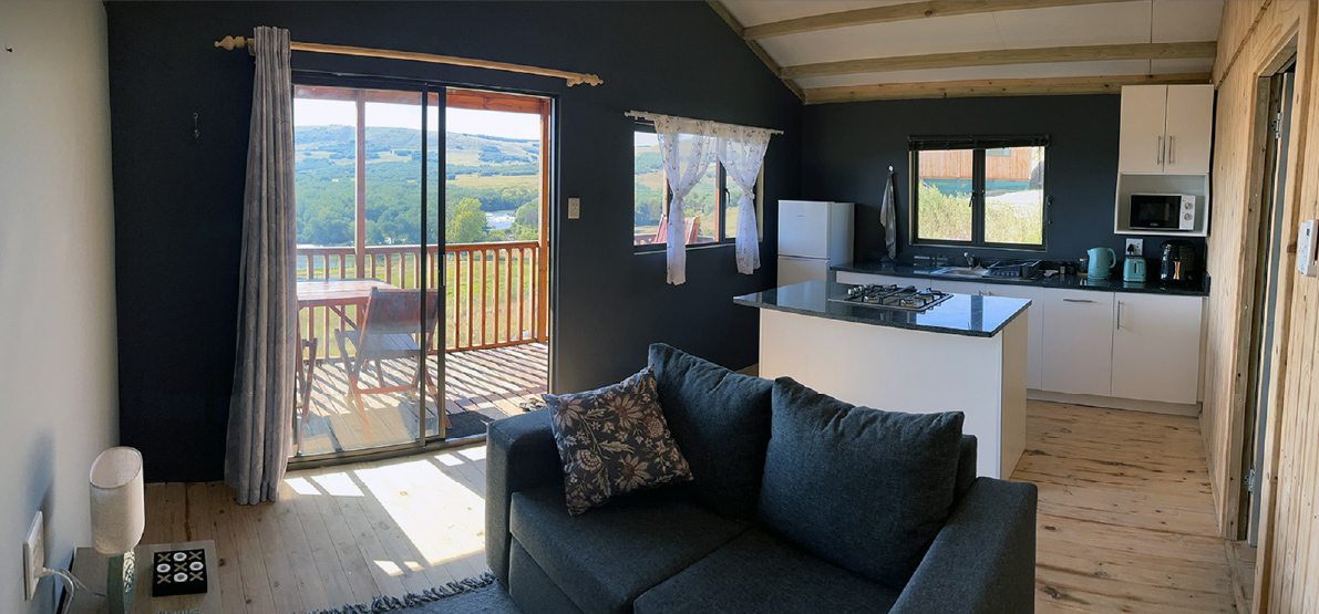 1-Bedroom Riverside Cabin 3: Ahava - cabin exterior