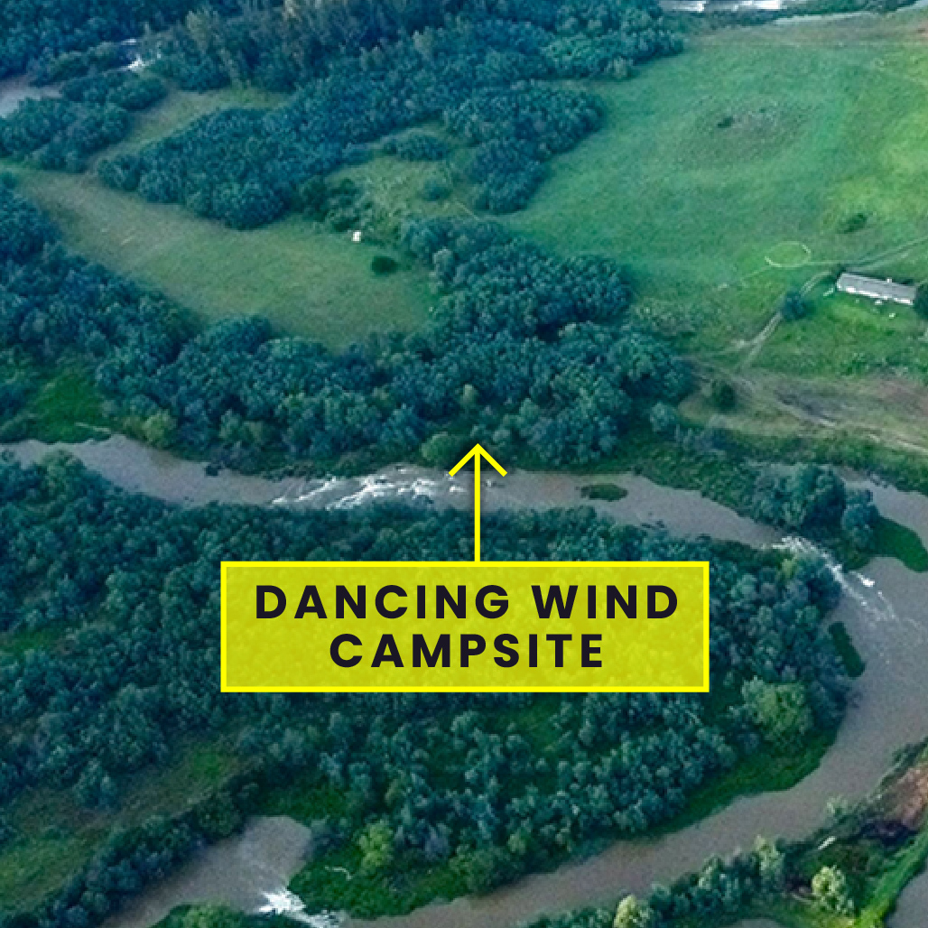 Camp 3 • Dancing Wind - Location on farm map