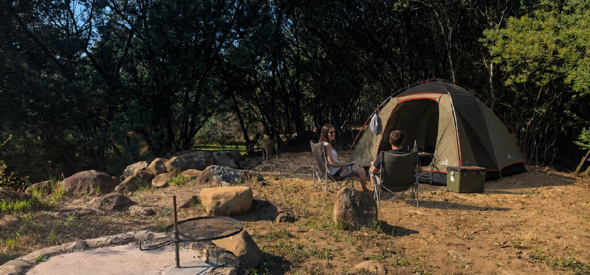 Camp 1 • Ember Circle - riverside camping